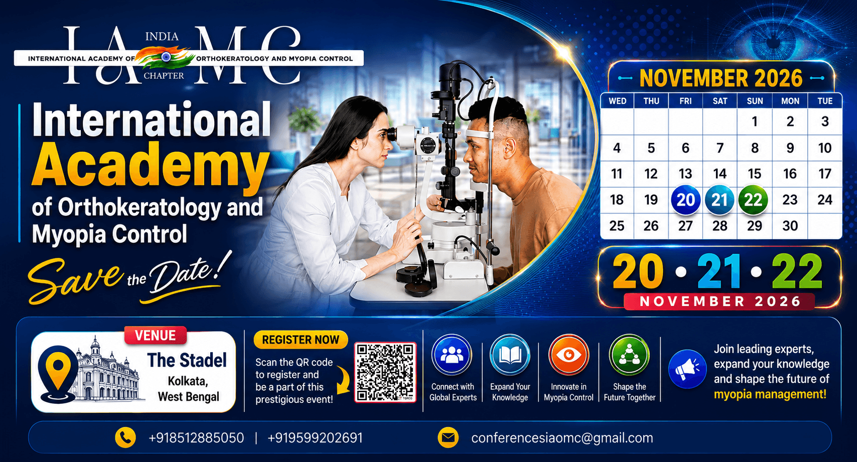 IAOMC conference banner